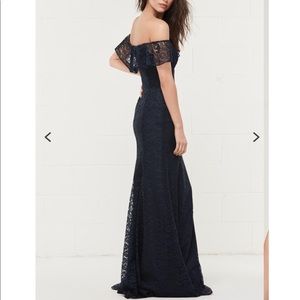 WTOO Watters Bridesmaids Prom Formal Lace Dress